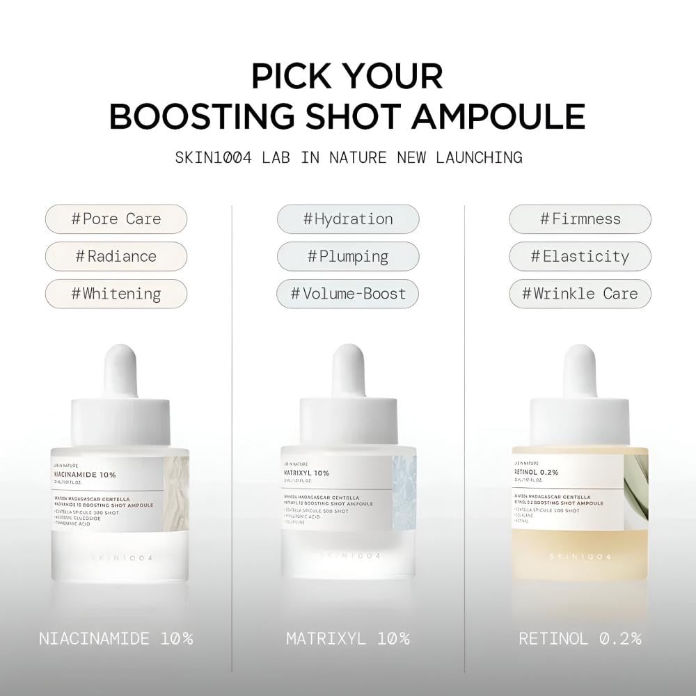 SKIN1004 Madagascar Centella Retinol 0.2 Boosting Shot Ampoule 30ml view 7