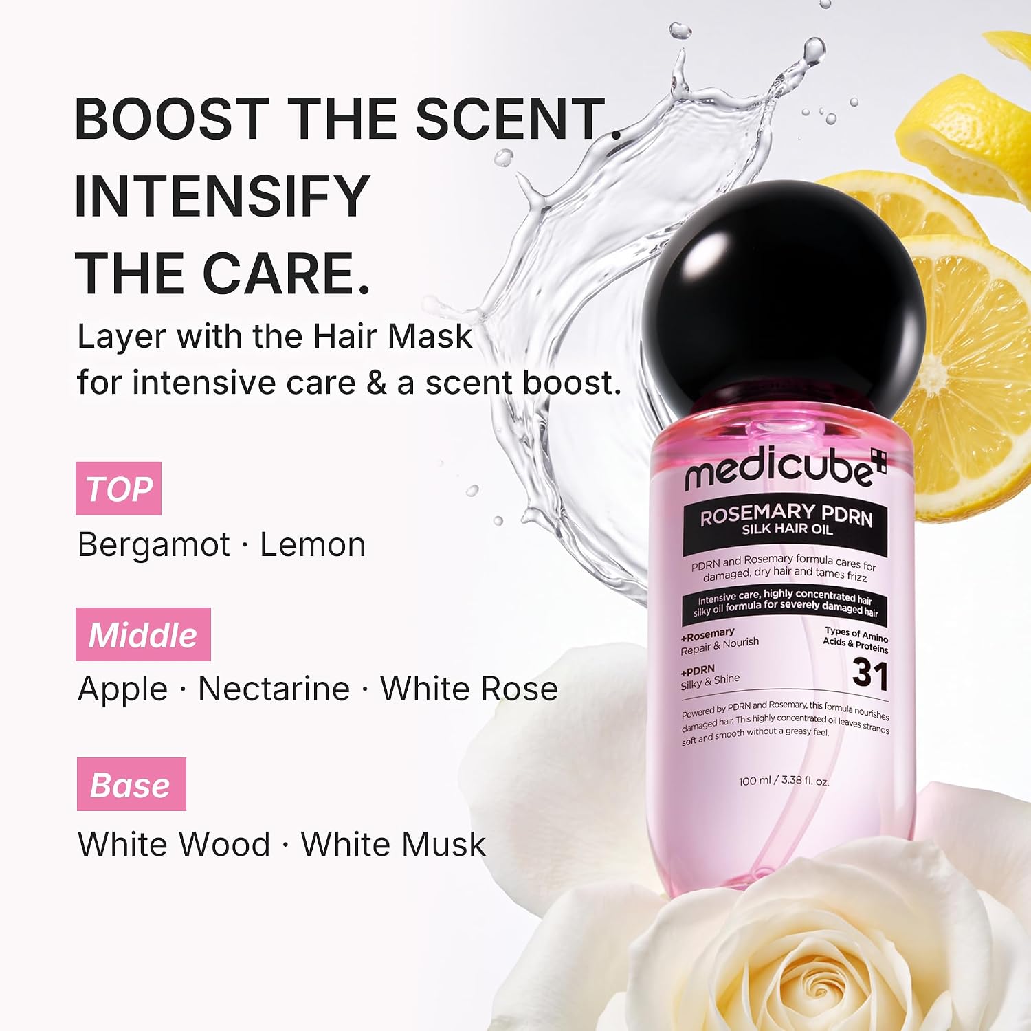 MEDICUBE ROSEMARY PDRN SILK HAIR OIL alternate view