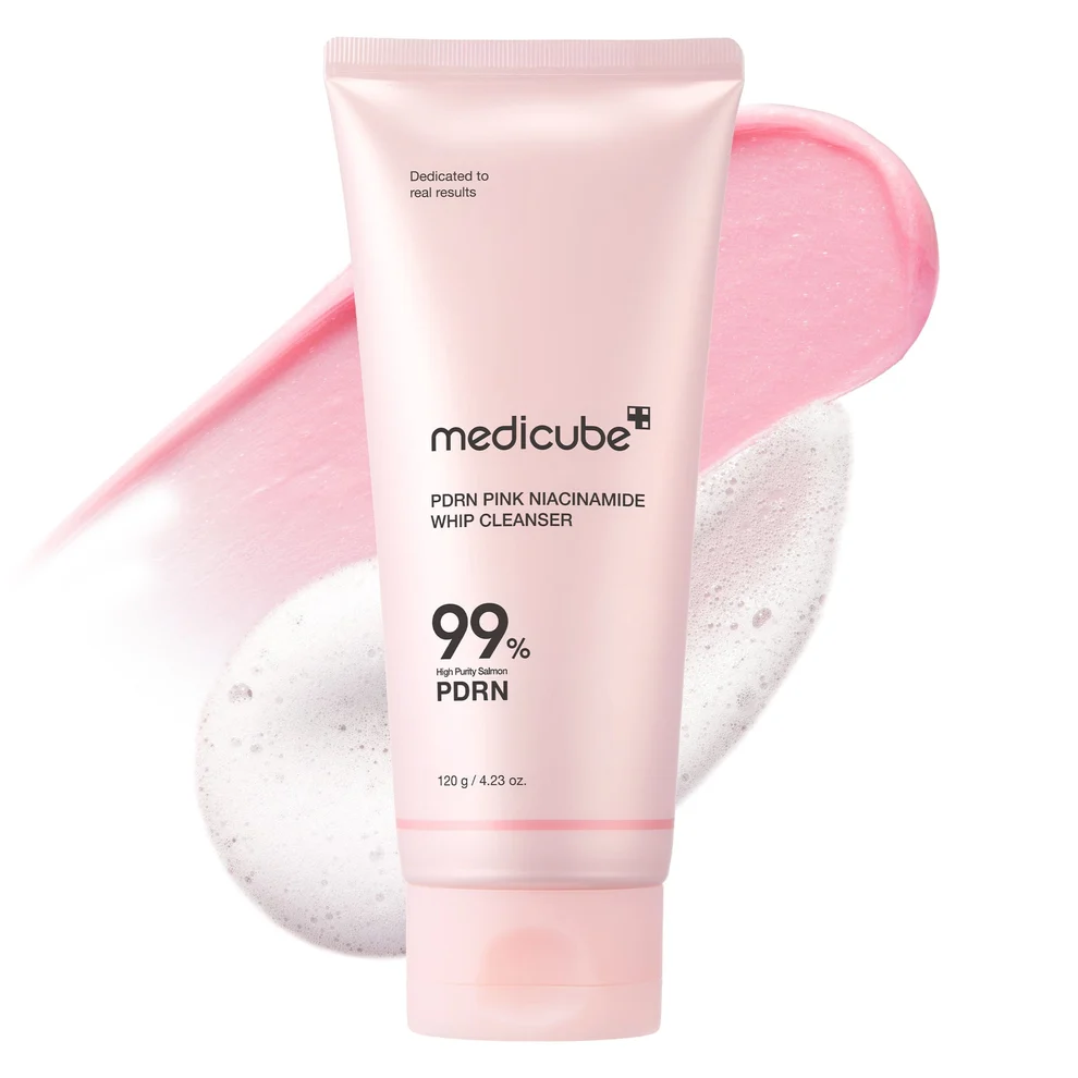 Medicube PDRN Pink Niacinamide Foaming Cleanser – 120 g