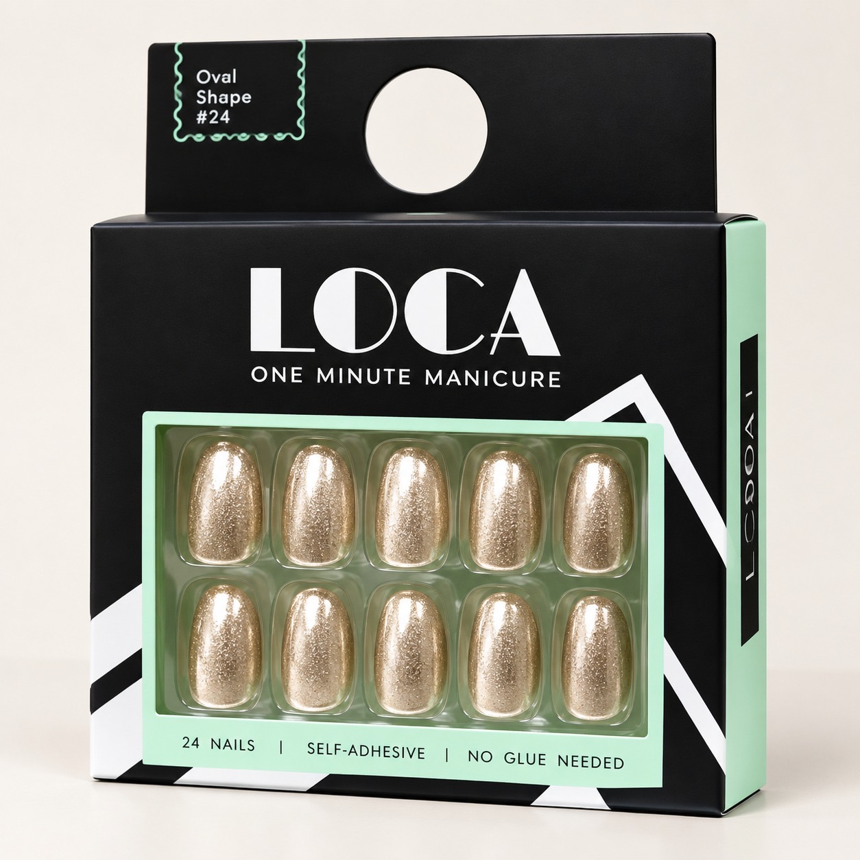 Artificial Nails   Oval  Shape  By Loca - 24 alternate view