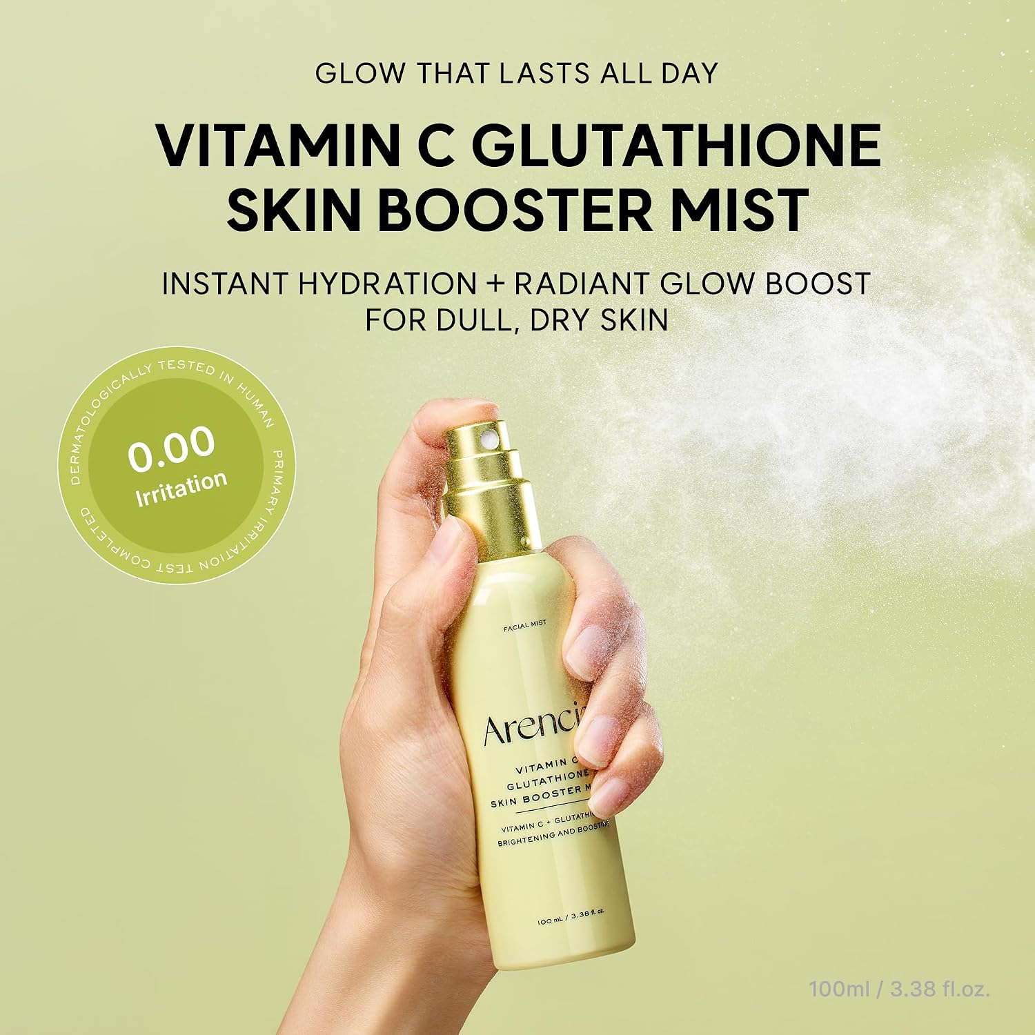 ARENCIA VITAMIN C GLUTAHIONE SKIN BOOSTER MIST 100ML alternate view