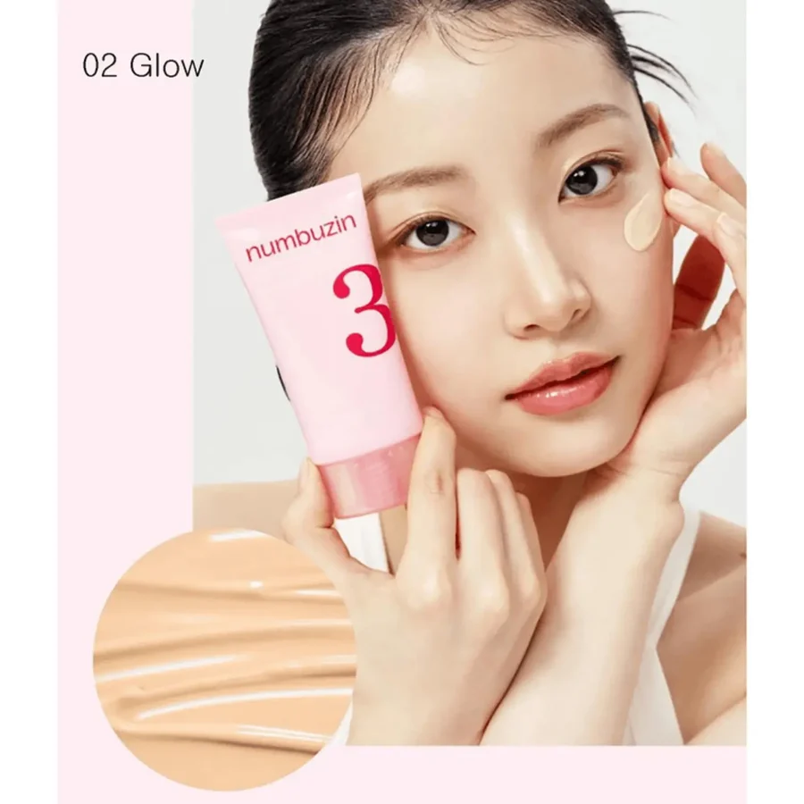 No.3 No Filter Tone-Up Sun Serum 02 Glow alternate view