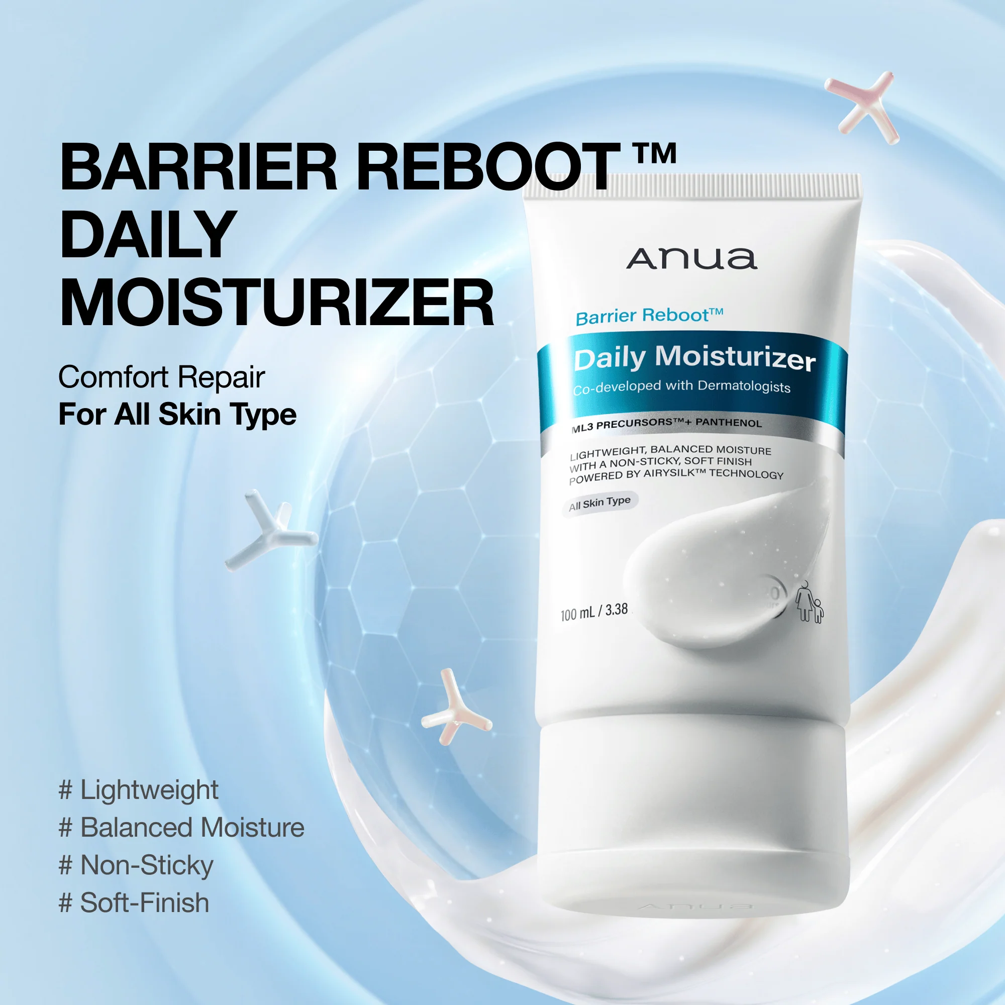 ANUA BARRIER Reboot Daily Moisturizer 100ml view 3