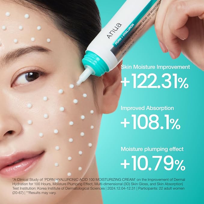ANUA PDRN HYALURONIC ACID 100 MOISTURIZING CREAM - 60ml view 3