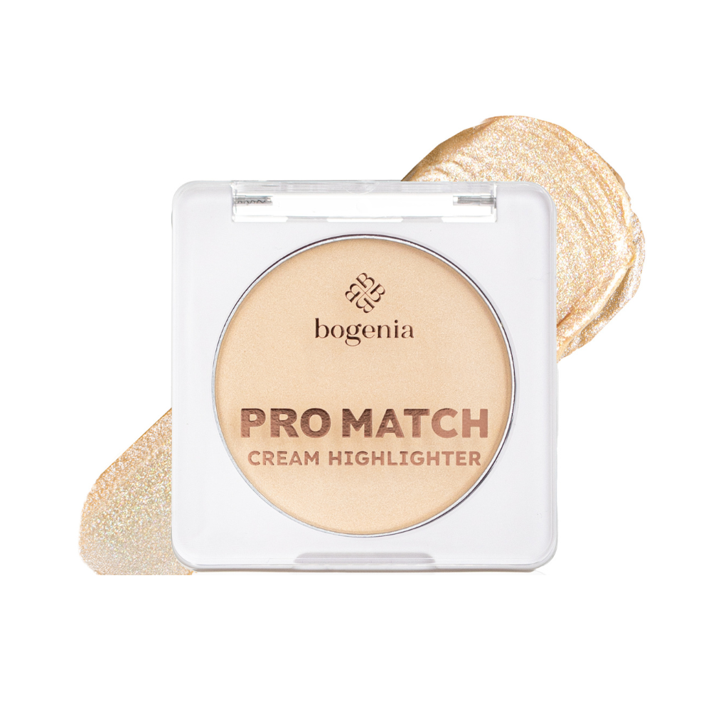 Bogenia Pro Match Cream Highlighter Macadamia Jojoba Vitamin E
