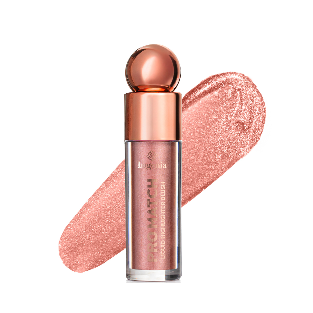 Bogenia Pro Match Blush With Highlighter Jojoba Vitamin E