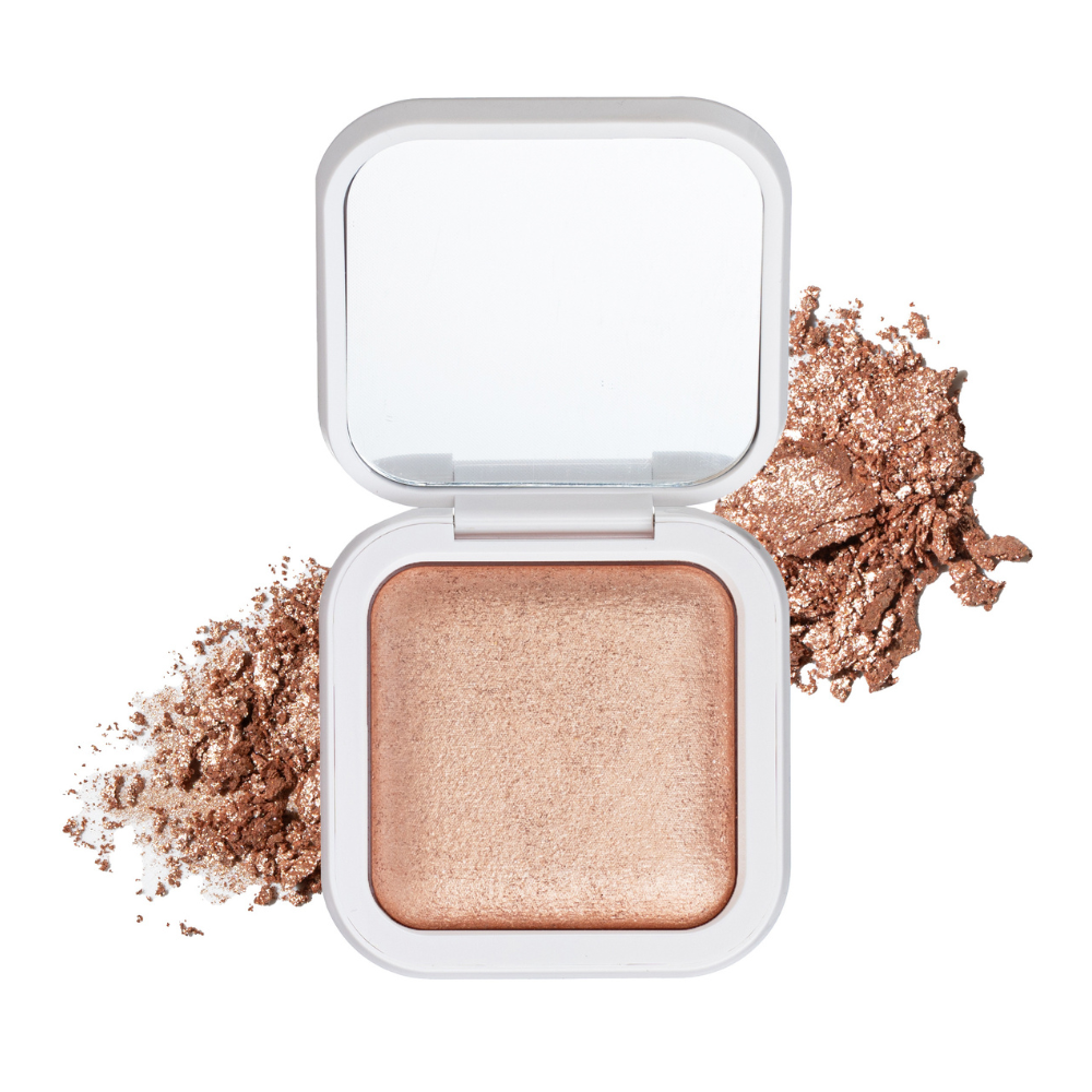 Bogenia Pro Match Pressed Highlighter With Macadamia Jojoba Oil view 2