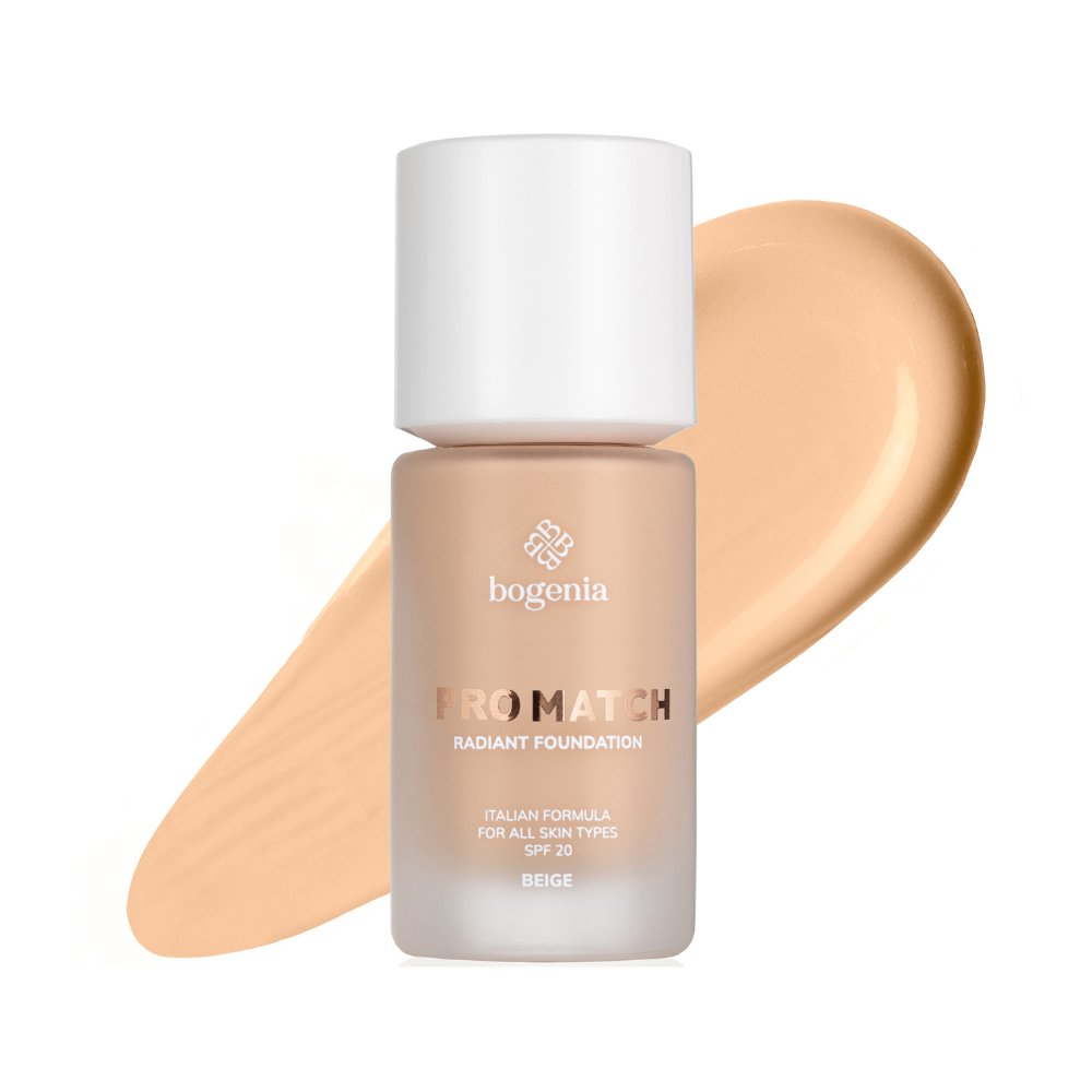 Bogenia Match Luminous Moisturizing Foundation With Kojic Beige