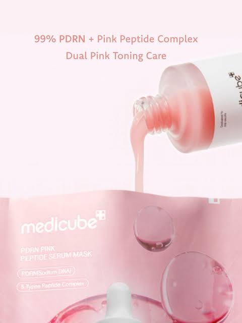 MEDICUBE PDRN PINK PEPTIDE SERUM MASK view 3