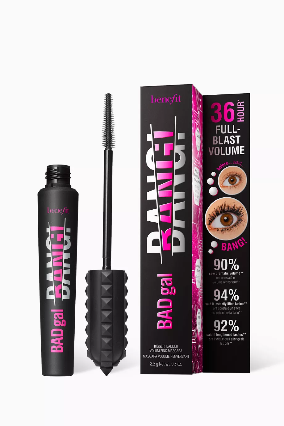 Benefit Bad gal Bang Volumizing Mascara - Intense Pitch Black