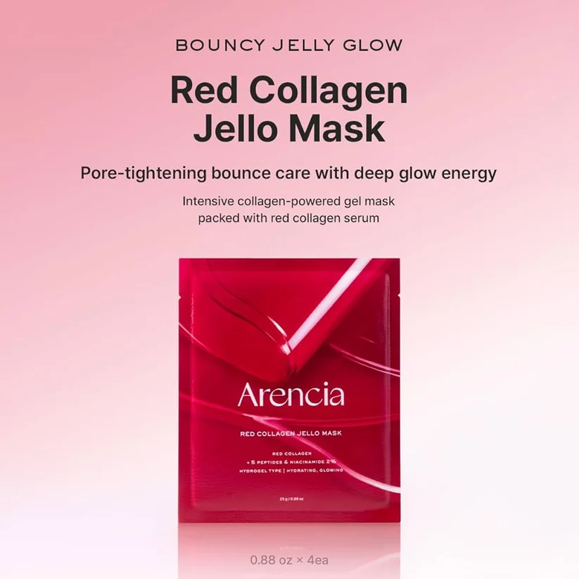 red collagen jello mask (1 Sheet)