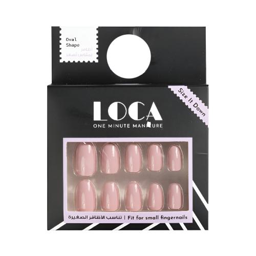 Artificial Nails Pink  By Loca - N1