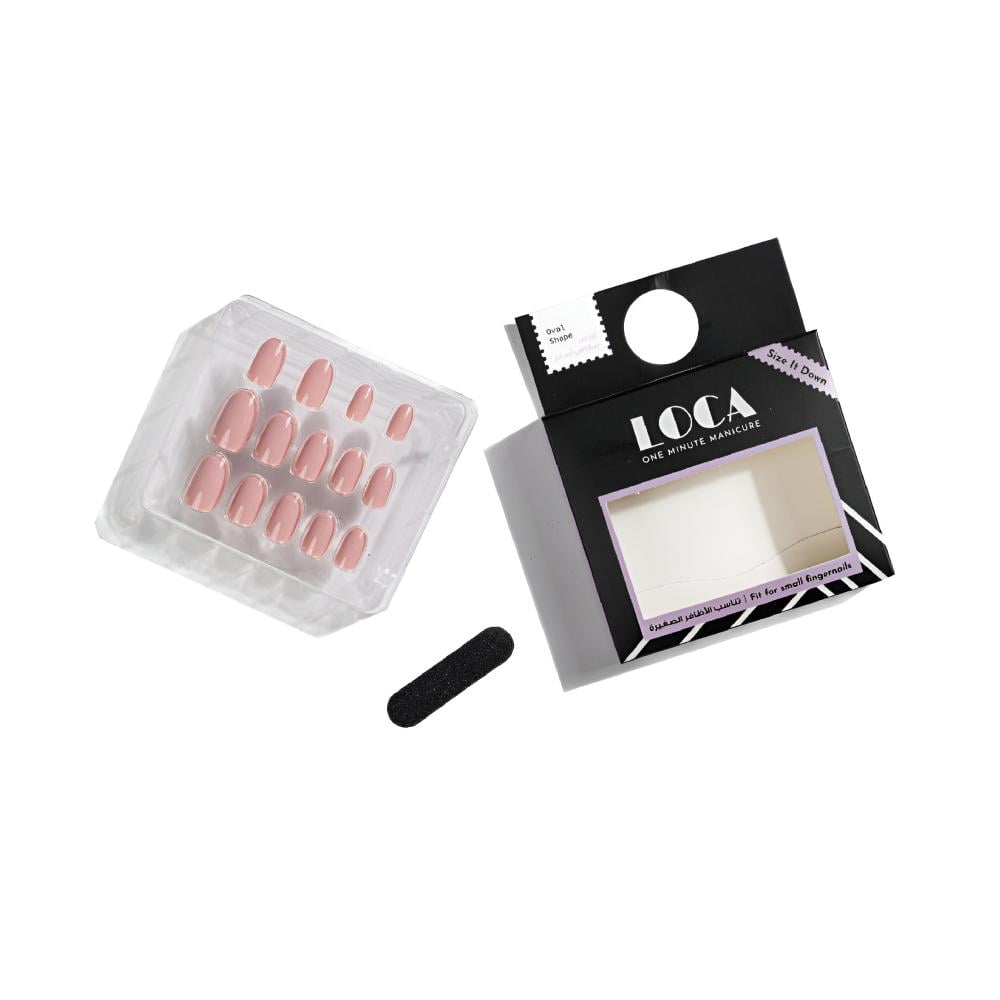 Artificial Nails Pink  By Loca - N1 view 4