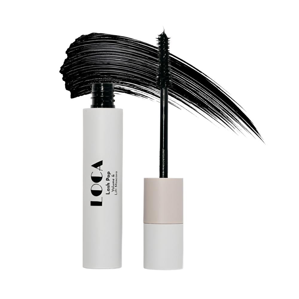 Mascara Volumizing And Lengthening Lashes Deep Black  By Loca