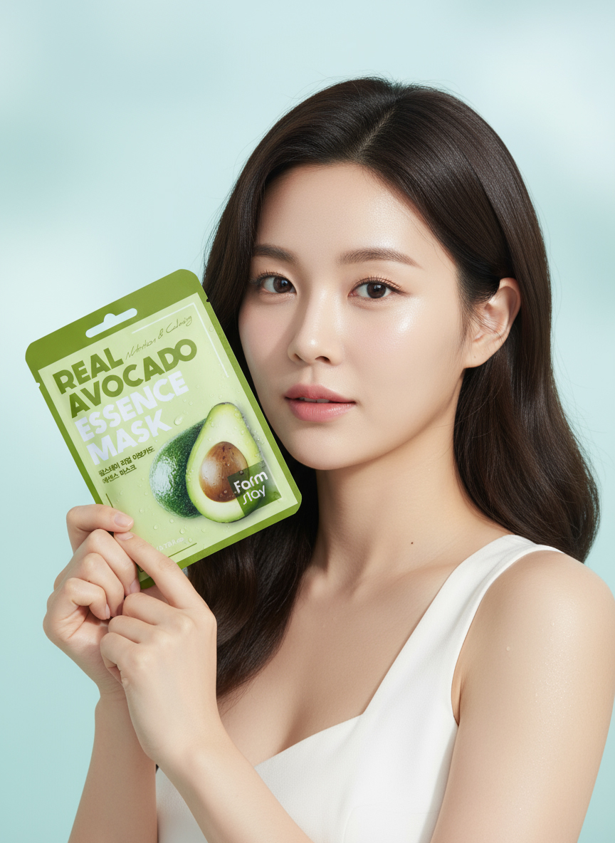 FARMSTAY REAL AVOCADO ESSENCE MASK alternate view
