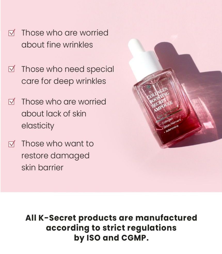 K-SECRET COLLAGEN BOOsting Secret AMPOULE 30 ML view 5