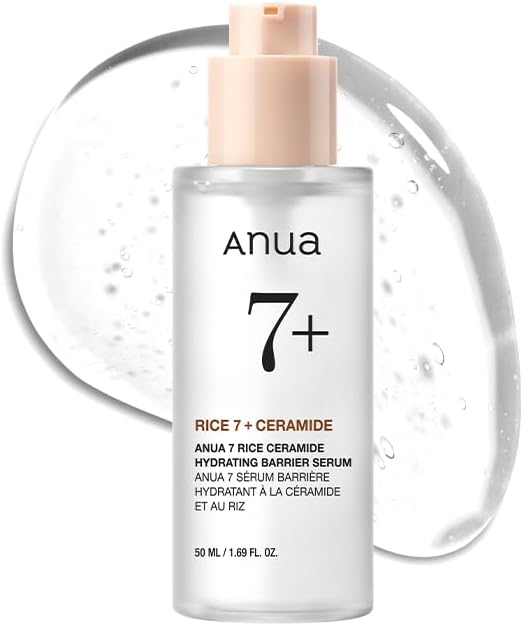 Anua 7+ Hydrating Serum with Rice Extract and Ceramides - 50 ml