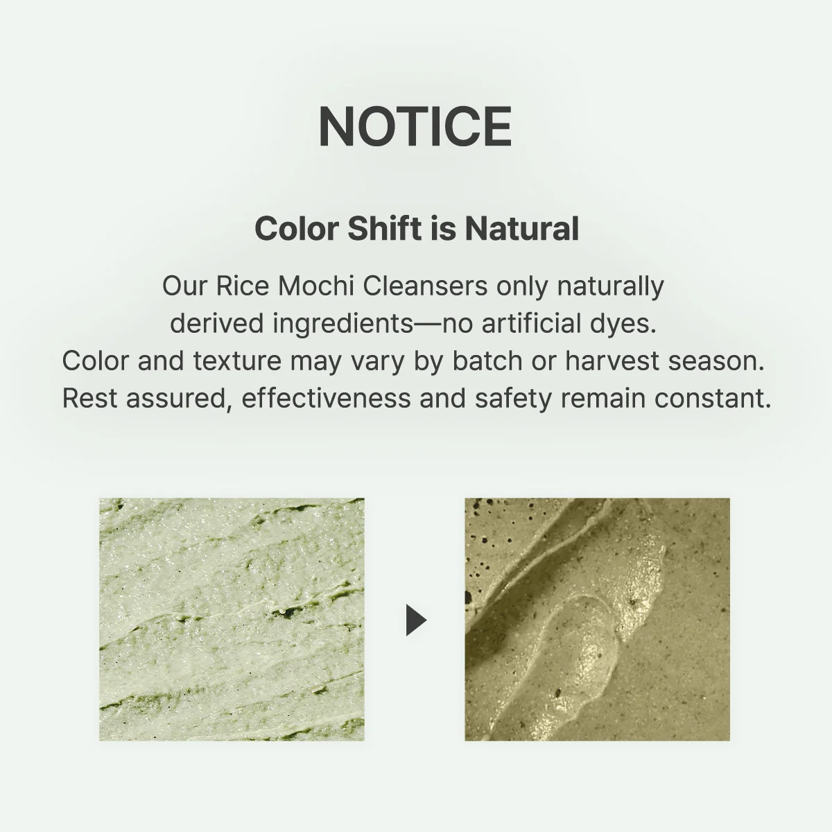 Arencia Fresh Green Rice Mochi Cleanser (120g) view 5