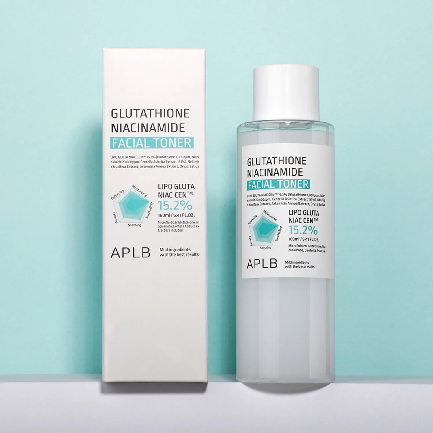 APLB GLUTATHIONE  NIACINAMIDE FACIAL TONER 160ML
