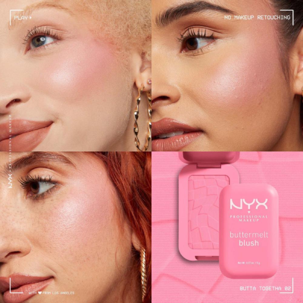 NYX Professional Makeup Buttermelt Blush view 7