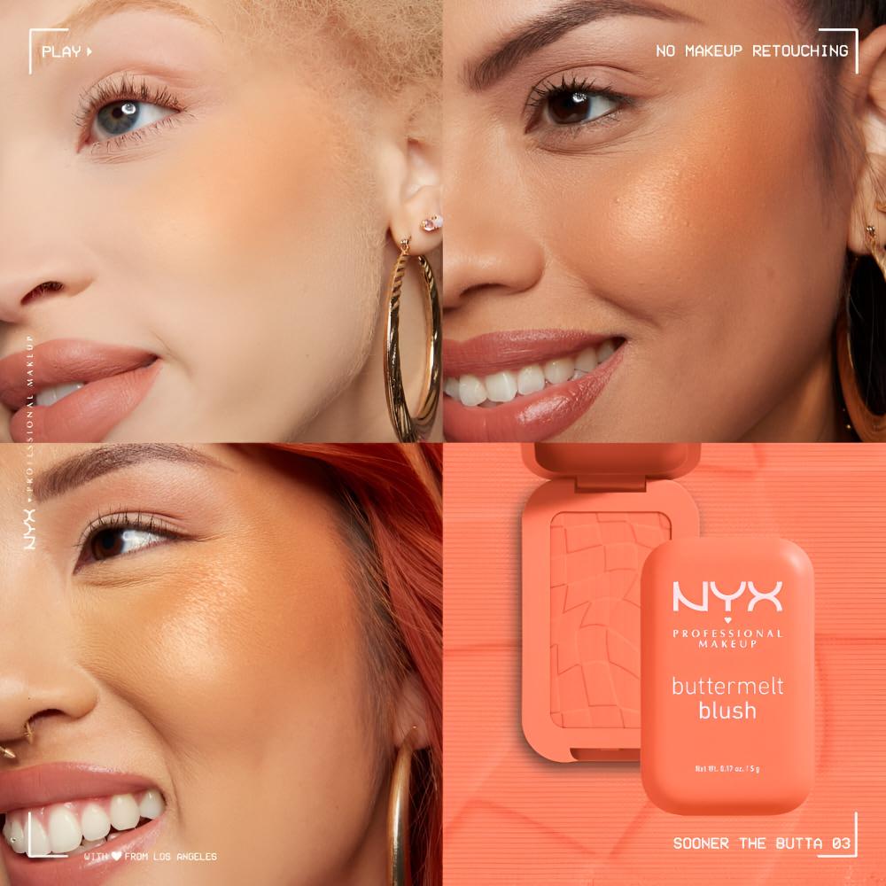 NYX Professional Makeup Buttermelt Blush view 11