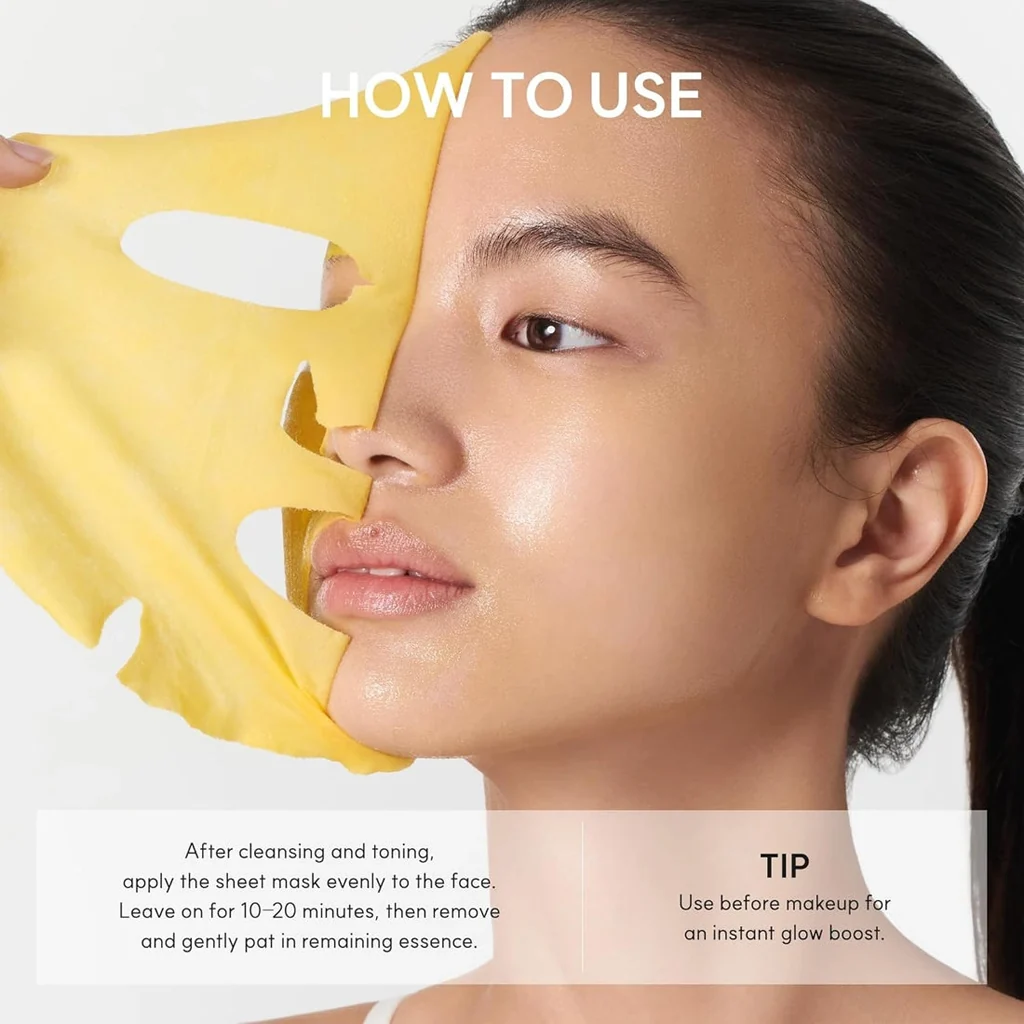 Arencia Vitamin C Booster Shot Mask -1 Sheet view 6
