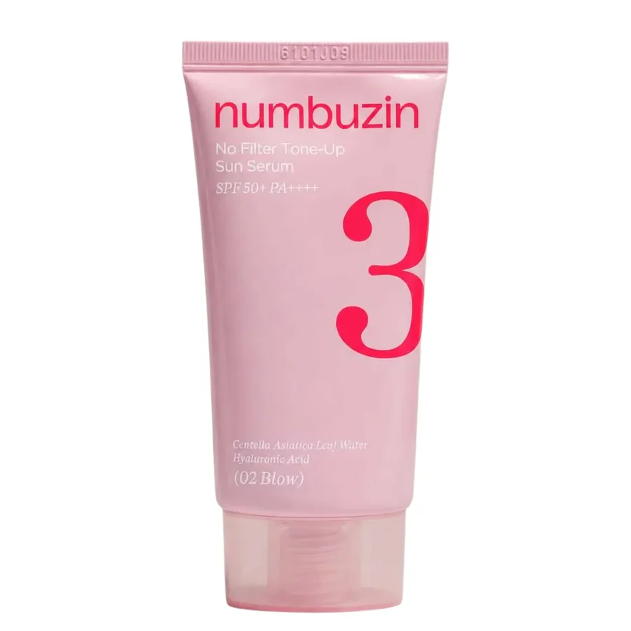No.3 No Filter Tone-Up Sun Serum 02 Glow