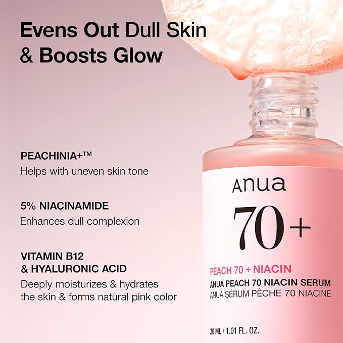 Anua Peach 70+ Niacin Serum - 30ml view 4