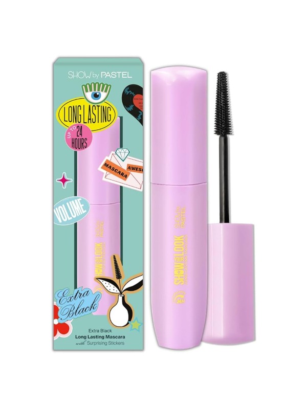 SHOW BY PASTEL EXTRA BLACK LONG LASTING MASCARA 