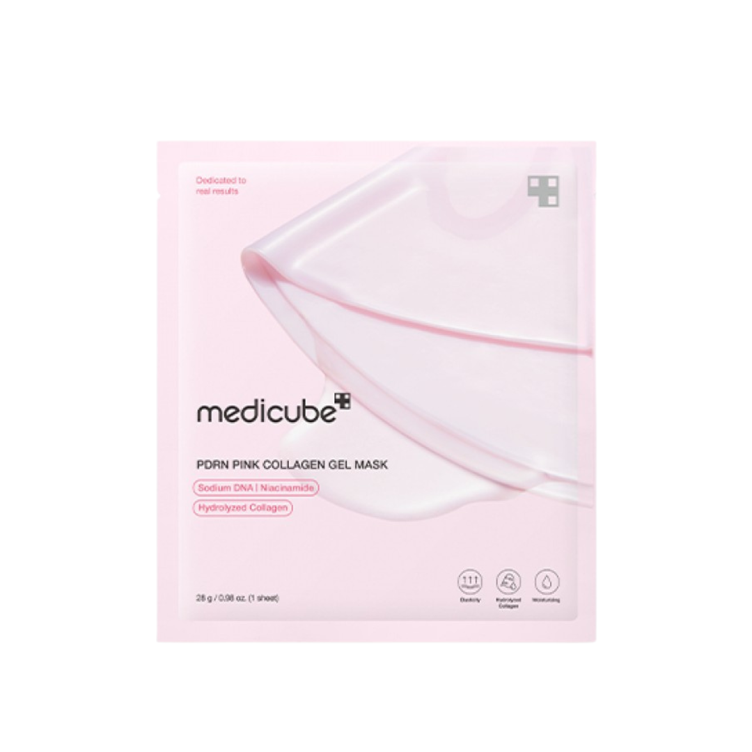 PDRN Pink Collagen Gel Mask - 4 Sheets