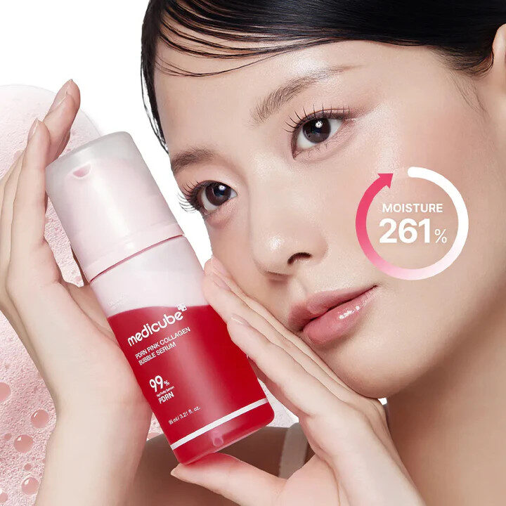 Medicube PDRN Pink Collagen Bubble Serum (95ml) alternate view