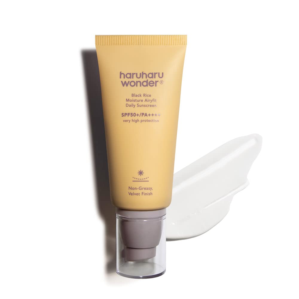 HaruHaru Wonder Black Rice Moisture Airyfit Daily Sunscreen SPF50+ - 50ml
