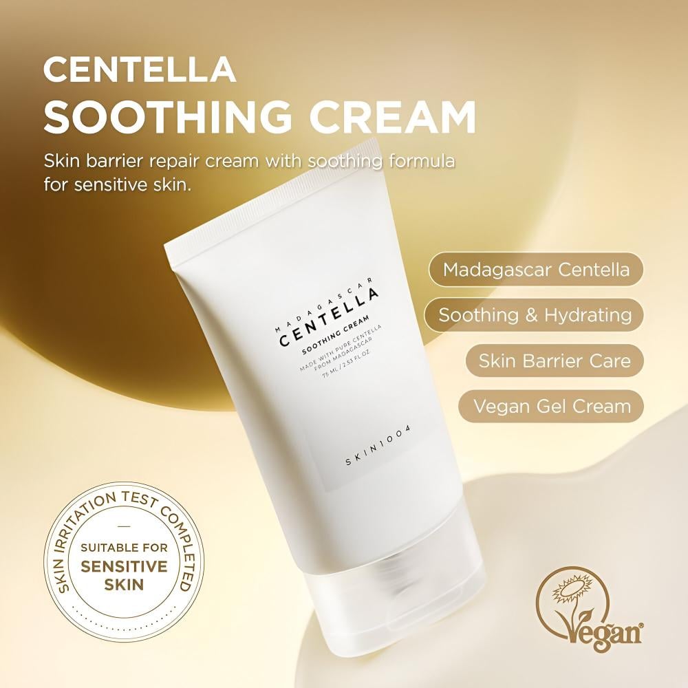 Skin1004 Madagascar Centella Soothing Cream - 75ml view 3