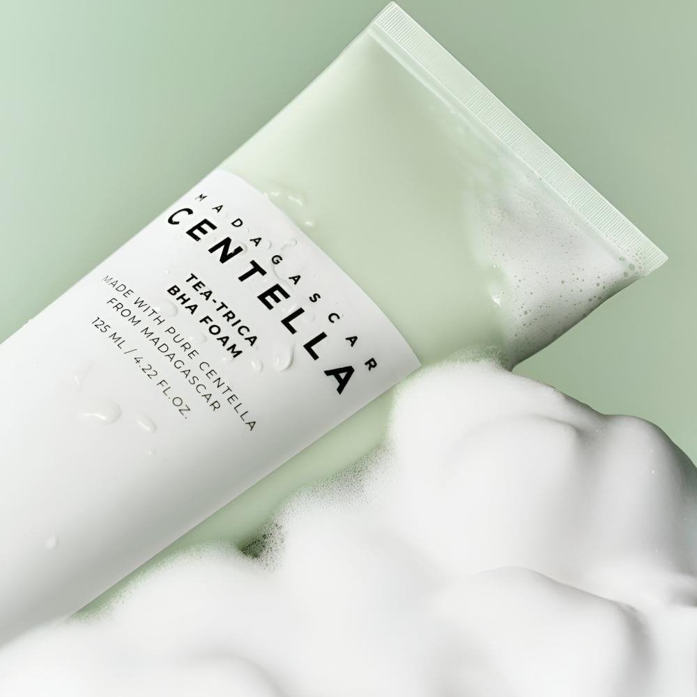 Skin1004 Madagascar Centella Tea-Trica BHA Foam - 125ml view 6