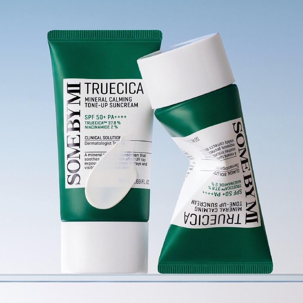 Some By Mi Truecica Mineral Calming Tone-Up Suncream SPF 50+ - 50ml view 3