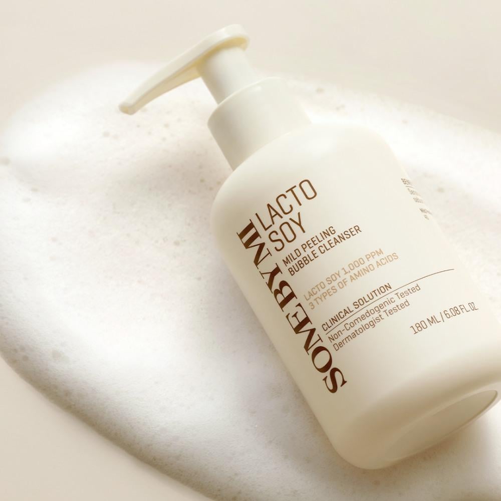Lactosoy Mild Bubble Peeling Cleanser - 180 ml view 4