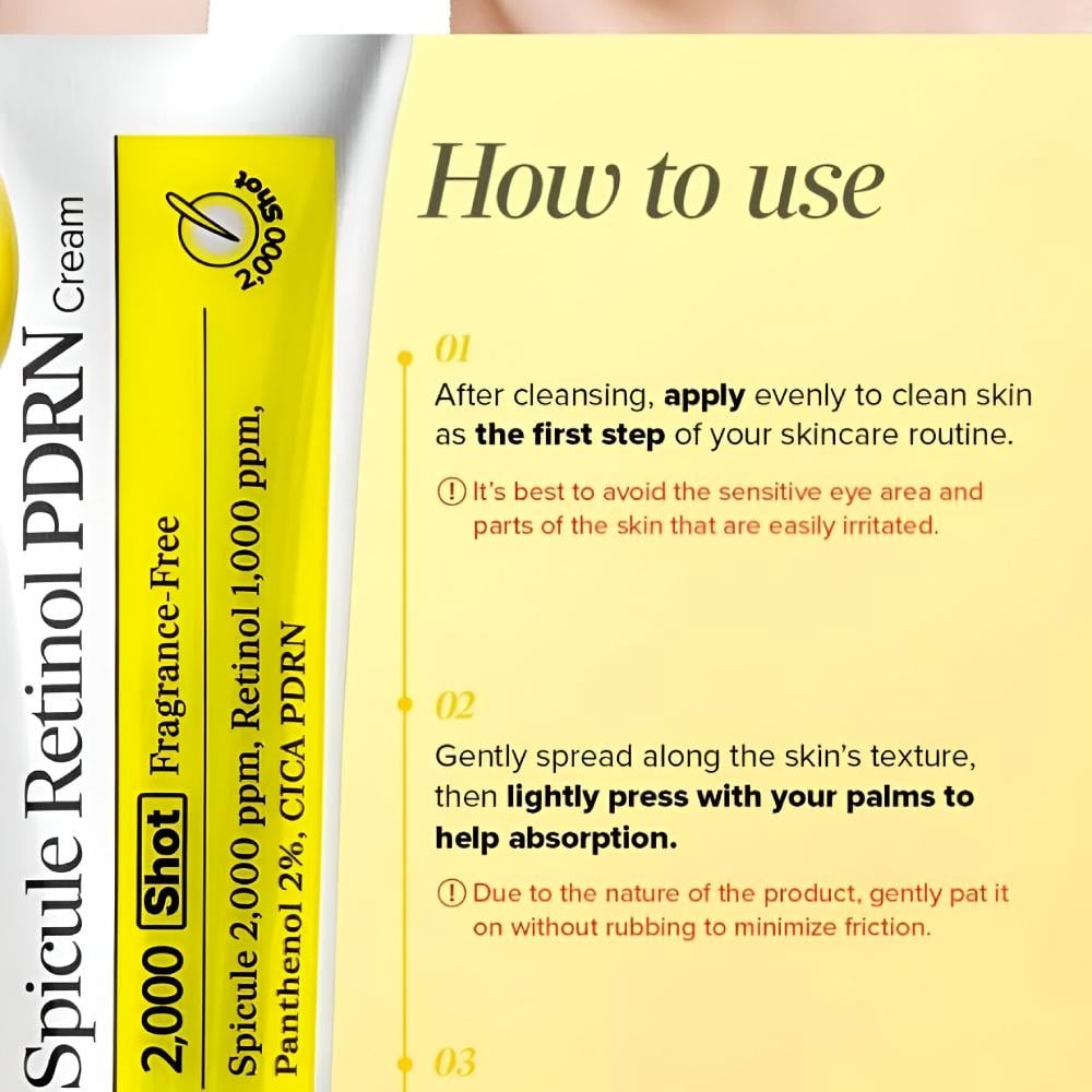 Mary & May Retinol Spicule Cream for Skin Smoothing & Wrinkle Reduction – 15 g view 4