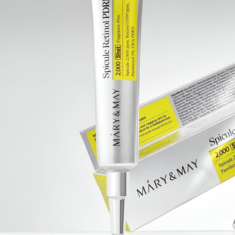 Mary & May Retinol Spicule Cream for Skin Smoothing & Wrinkle Reduction – 15 g alternate view