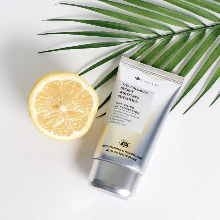 K-SECRET Vita Collagen Secret Whitening Sun screen Lotion