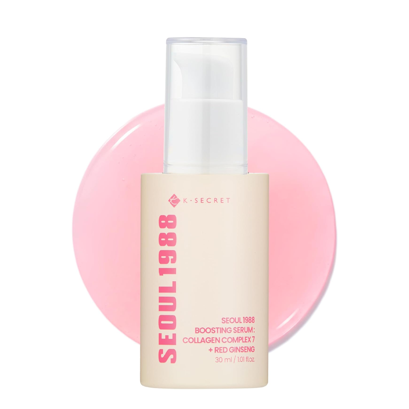 K Secret Seoul 1988 Boosting Serum Collagen Complex 7 + Red Ginseng - 30ml