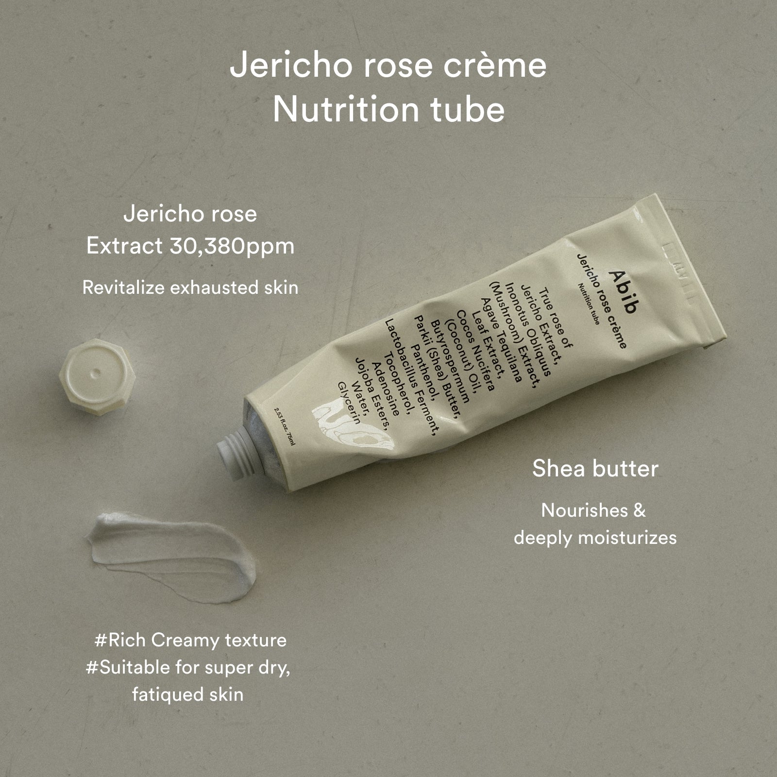 Abib Jericho Rose Crème Nutrition Tube (75ml) alternate view