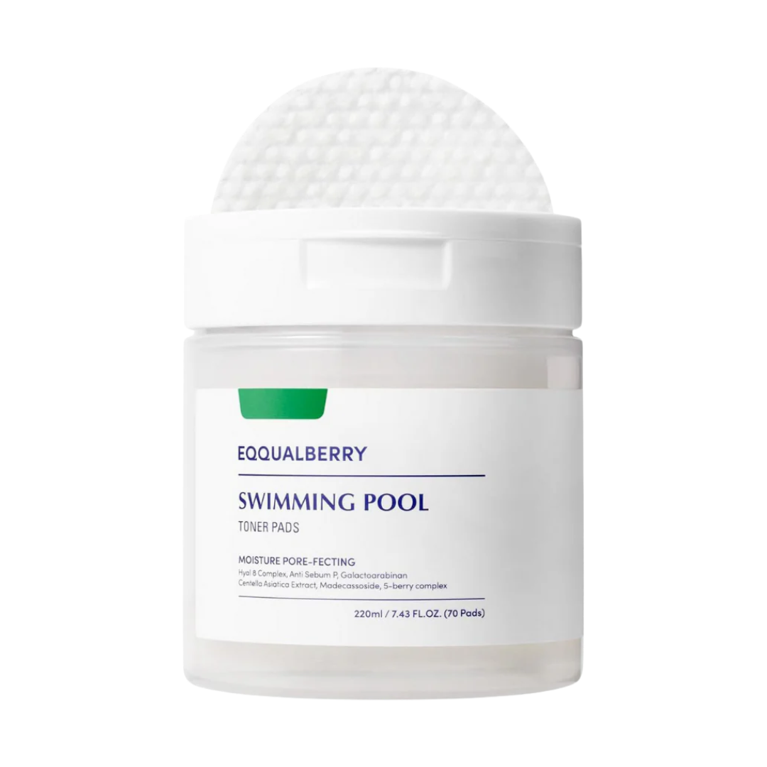 Eqqualberry Big Calming Swimming Pool Toner Pads (70pads)