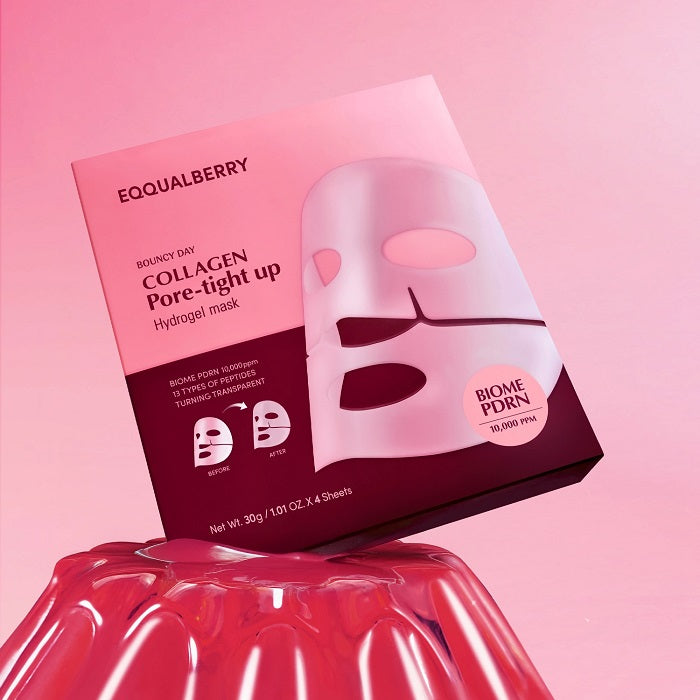 Eqqualberry Collagen Pore-Tight Up Hydrogel Mask (4 PCs) alternate view