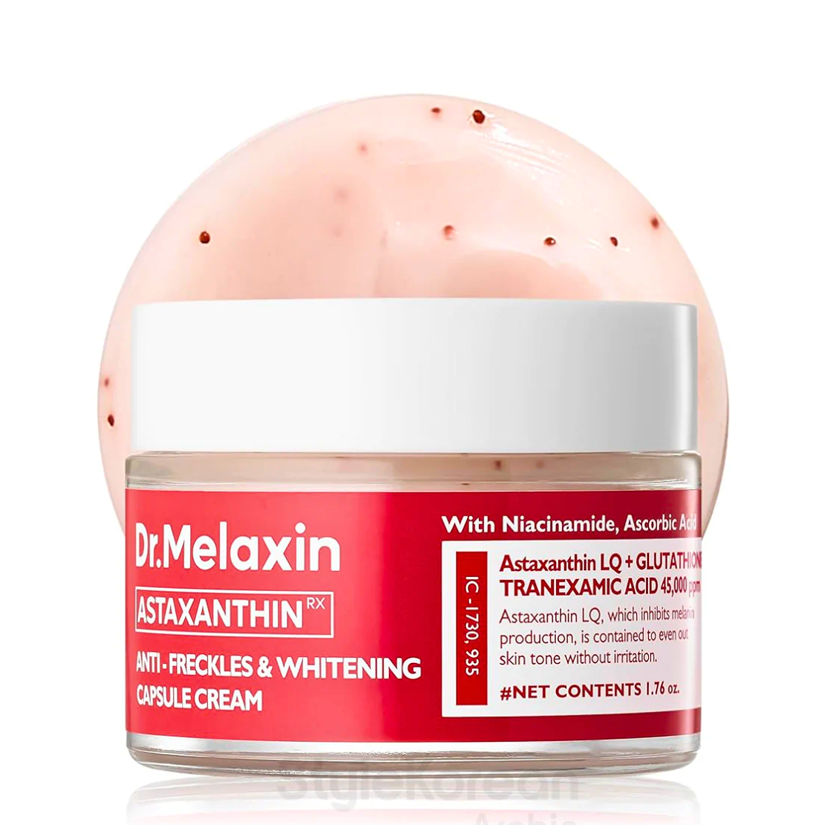Dr. Melaxin TX Astaxanthin Capsule Cream for Dark Spots & Brightening - 50 g