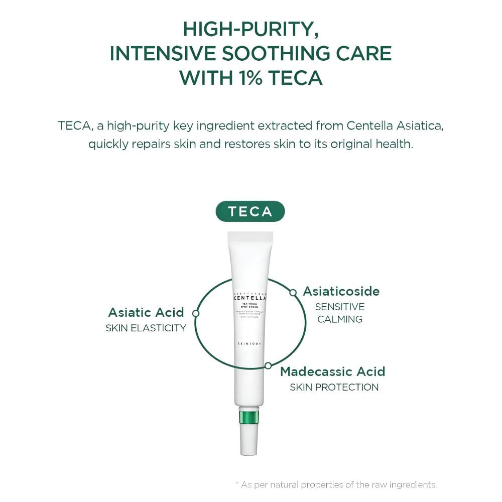 Skin1004 Madagascar Centella Tea-Trica Spot Cream - 20ml alternate view