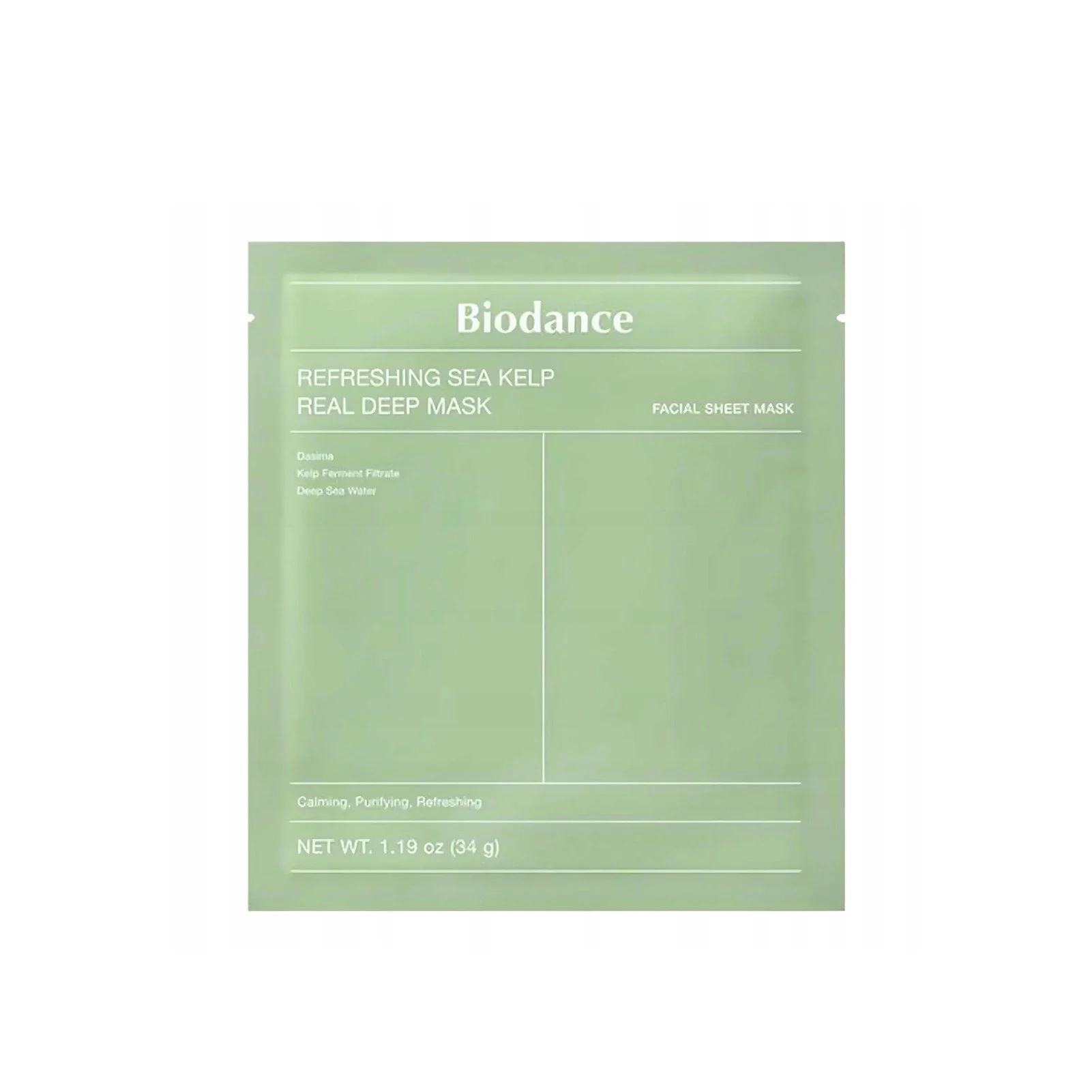 Biodance Refreshing Sea Kelp Real Deep Mask -  (1SHEET)