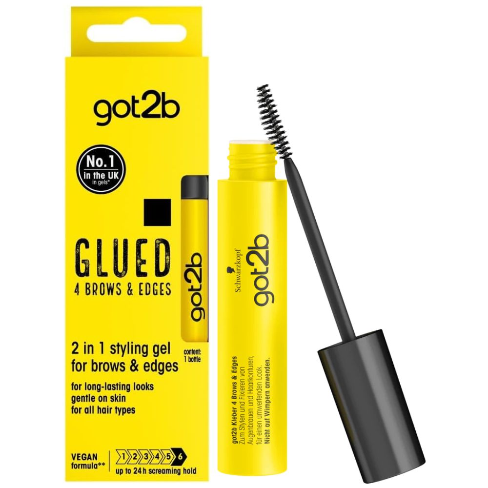 Glued For Brows And Edges 2 in 1 Wand Eyebrow Gel 16 ml