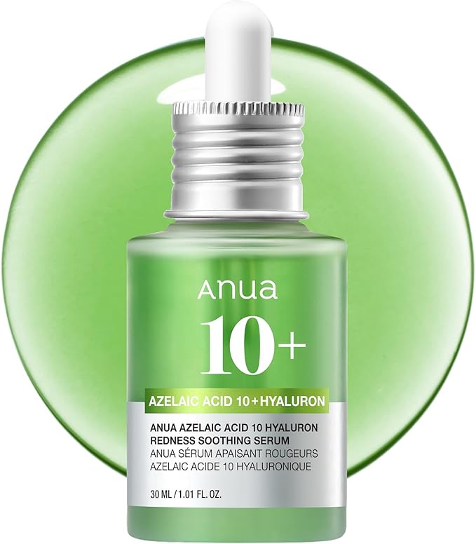 Anua Azelaic Acid 10% + Hyaluron Serum For Calm And Radiant Skin - 30Ml