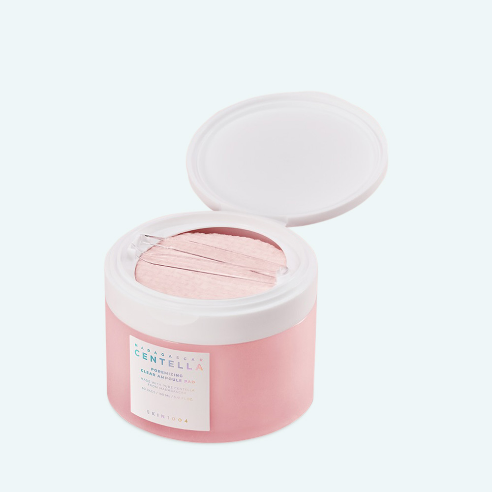MADAGASCAR CENTELLA POREMIZING CLEAR AMPOULE PAD