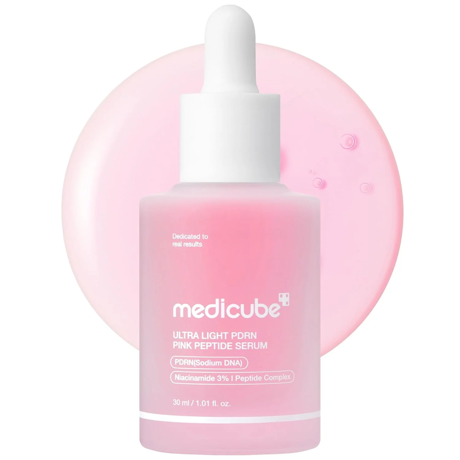 MEDICUBE ULTRA LIGHT PDRN PINK PEPTIDE SERUM 